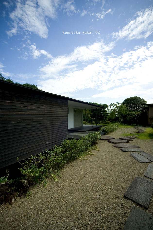 八木山の住宅 外観