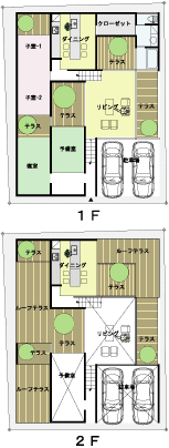 平面図案